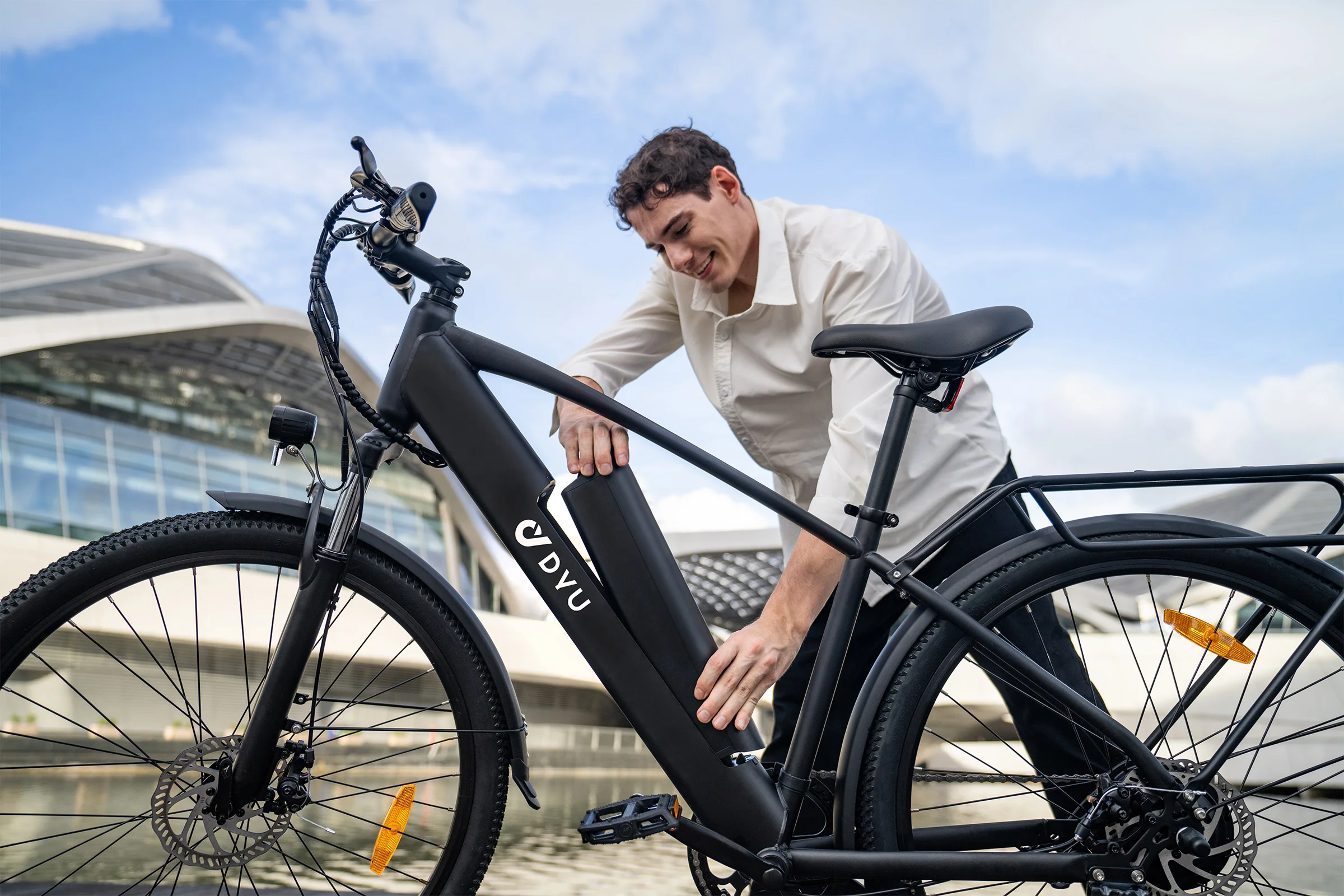DYU C5 27.5 Inch City Electric Bike - Image 8
