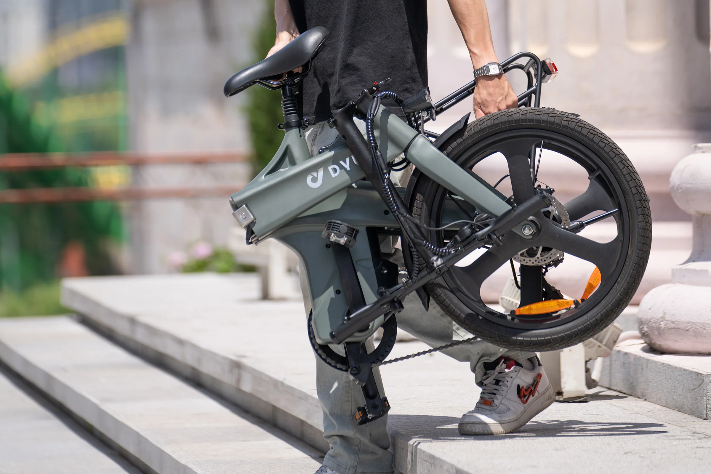 DYU T1 20 Inch Foldable Electric Bike - Image 7